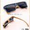 made in china black color wooden UV400 sunglasses