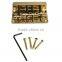 High Quality Vintage Gold 4 Strings Bass Bridge Jazz Guitar Tone Metal Golden Upgrade Guitar Accessories