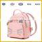 Latest Trend Cat Design Waterproof PU Leather Girls Backpack Leisure Bag