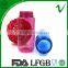 BPA free cylinder empty clear water PCTG drink bottle 600ml