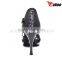 Evkoo Shiny Latin Dance Shoes With Leather Soft Sole Salsa Dance Shoes Close Toe Dance Shoes