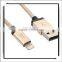 For iPhone For iPad USB Date Cable Transmission Cable Date Cable USB Cable 1M Golden