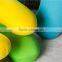 Spandex fabric solid color u shape microbeads pillow