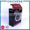 Electronics packaging folding black corrugated box for earphone