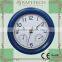 10 Inch built in Thermometer and Hygrometer Garden Plastic Clock