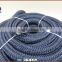 DOCK line|With Loop|premium 2mm-50mm| Pre-Spliced |Double braid Polyester | black