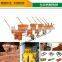 Multifunctional eco manual interlocking clay brick making machine with CE certificate