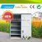 2015 eco friendly shed low price green aluminium garden shed for storage