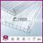 Zhejiang Haining 10-year warranty 16mm 7-wall diamond structure locking polycarbonate hollow sheet 1040mm