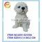 hot selling polyresin white dog statues