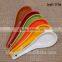 Haonai cute colorful ceramic spoon, creamic ice creame spoon