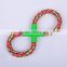 wholesale 8 shape dog rope toy pet toys for dog 2017 trending products