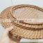 Rattan charger round plate