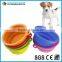 high quality silicone pet bowl
