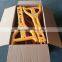 Factory made plastic expandable barricade barrier
