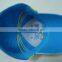 Blue Split block baseball hat and cap