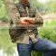 Washed cotton collar vest bags of director / outdoor mountaineering fishing photography vest