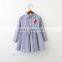 2017 New Model Dress Party for Kids Casual Baby Party Wear Dress for 1-8 Years Old Girls