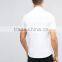 Custom Short Sleeve Summer Button Down Collar Mens 97% Cotton 3% Elastane Skinny Body Casual White Dress Shirts