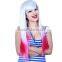MGOO Low MOQ Synthetic Women Long Natural Straight Hair Lace Front Halloween Cosplay Costume Wig