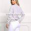MGOO Custom Padded Crop Women Jackets Fashion Buttons Up Coat Women Winter Bomber Jackets Tops