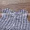 Dresses summer baby vest skirt thin section child plaid small fresh princess dress