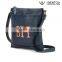 Women Monogram Top Zipper Closure Cross Body Purse