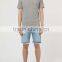 Fashion crew neck short sleeve custom t shirt plain mens t shirt wholesale china