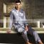 Imitation Silk Men Winter Pajama Set different size for choice Solid more colors for choice 59347