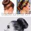 Hair Accessories Synthetic Wig Donuts Bud Head Band Ball French Twist Magic DIY Tool Bun Maker Sweet French Dish Made Hair Band