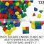 100 Pcs Triangle Linking Maths Cubes Blocks Toys