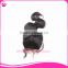 In stock wholesale 100 human hair clip in bangs lace closure