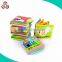 2017 new animal design high quality plush cloth book