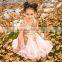 Toddler Girls Sequined Dress Pink & Gold tulle Princess baby kids toddler sequin sparkle dress