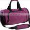2015 latest unique fashion trendy coloful duffel gym bag with shoe compartment