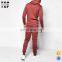 Factory blank polyester brand tracksuits for men slim fit distressed mens jogging suits wholesale