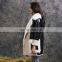 New Brand Coated Sheep Fur Leather Jacket Women's Fashion Merino Sheepskin Fur Coat Beautiful Winter Fur Overcoat