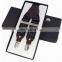 2017 Yiwu fashion brand high quality solid color adult men's 4 clips suspenders