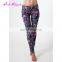 Plus size high waisted brushed custom print 92% polyester 8% spandex pocket sexy soft leggings