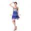 BestDance women latin dance dresses ballroom dance sequin dresses party evening tassel dresses skirts OEM