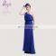 2016 New Arrival Chiffon Prom Gown One shoulder Sleeveless Evening dress