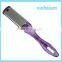 Safety pedicure products disposable electric staple remover with foot scraper handle