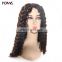 Qingdao Lace Wig Vendors Human Virgin Hair Wig Curly Lace Front Wig With Natural Hairline