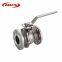 high pressure carbon steel 1 inch one piece flanged end ball valve ansi