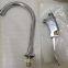 foot operate brass with chrome basin tap cold only toilet tap hospital washing tap