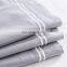 Factory Sweet Home Stripe design bed sheets luxury bed sheet bedding set
