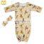 Baby Cheap Sleeping Gown Design Girls Blank Style Clothing Children Headband And Sleeping Bag