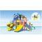 Kids and adults large fiberglass water playground water park Interactive entertainment recreation facility water house
