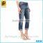 European Style Top Quality Women Fashion Casual Jeans Slim Blue Casual Jeans