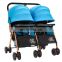 Wholesale High Quality Double Umbrella Stroller Double Pram Side By Side Stroller